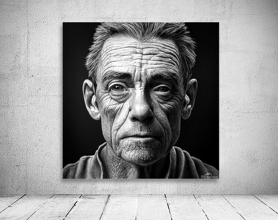 Portrait of a Man 現代アート contemporaryart #現代美術#现代艺术#painting#genichikawa#市川玄