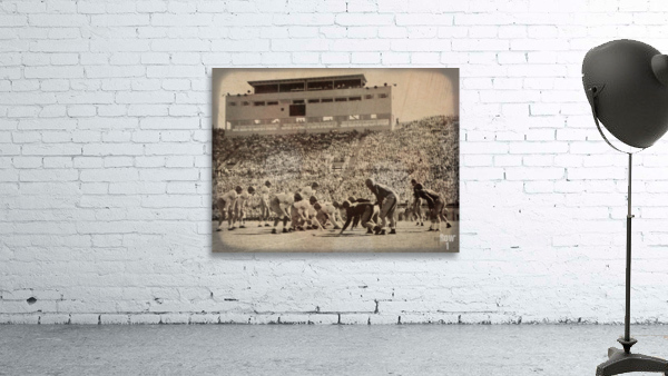 Vintage Lewis Field Oklahoma AM Football Art Wall Preview