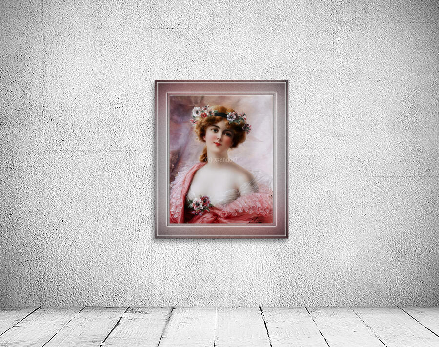 A Summertime Beauty by Emile Vernon Vintage Art Xzendor7 Old Masters Reproductions Wall Preview