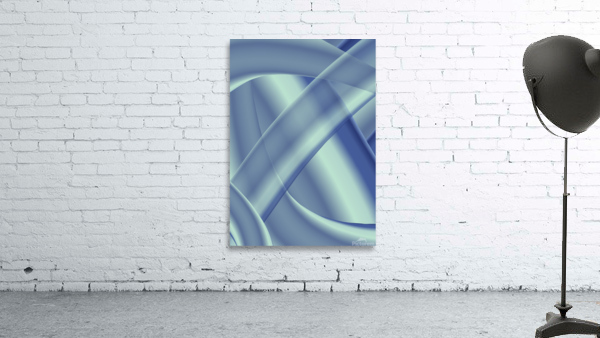 Blue Abstract Wall Preview