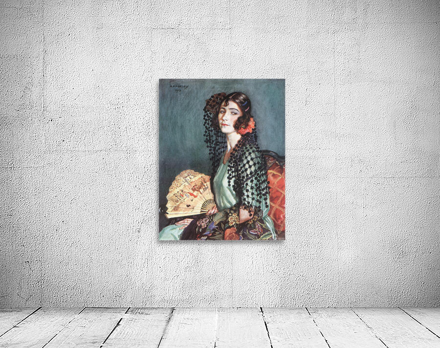 Enriqueta con toca de madronos Wall Preview