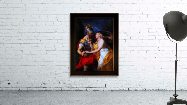 Allegory of Peace and War by Pompeo Batoni Remastered Xzendor7 Classical Fine Art Old Masters Reproductions Wall Preview