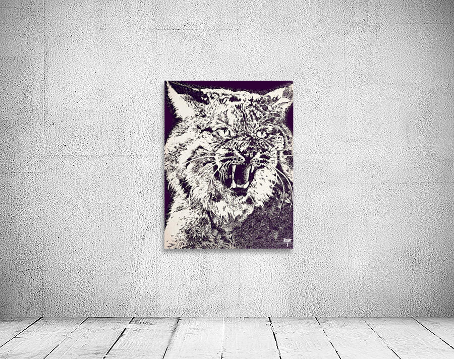 Vintage Kansas State Wildcat Art Wall Preview