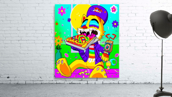 springtrap eat a pizza Wall Preview