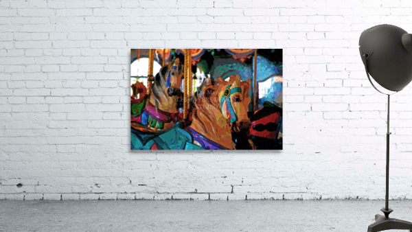 PUZZLE COLLECTION - SANTA MONICA PIER CAROUSEL  Wall Preview