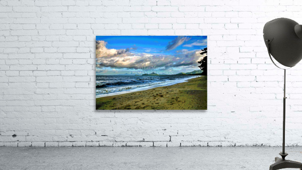 THE BEACH AT CAIRNS AUSTRAILIA by LES MAYERS 