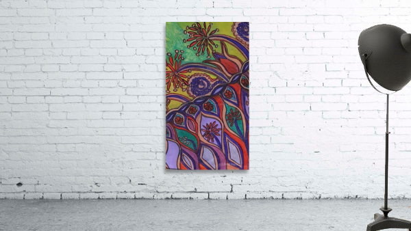 The garden of colors Wall Preview