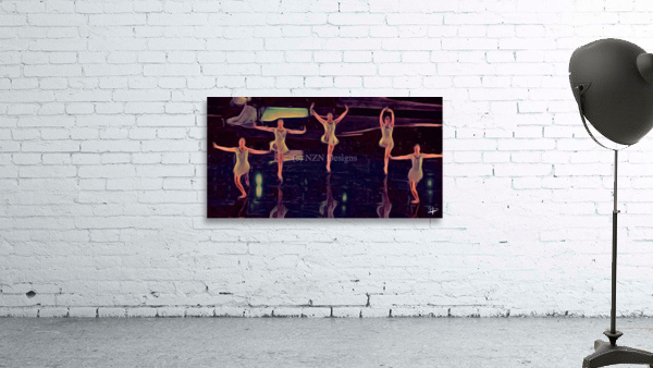 Brown Ballet amber Wall Preview