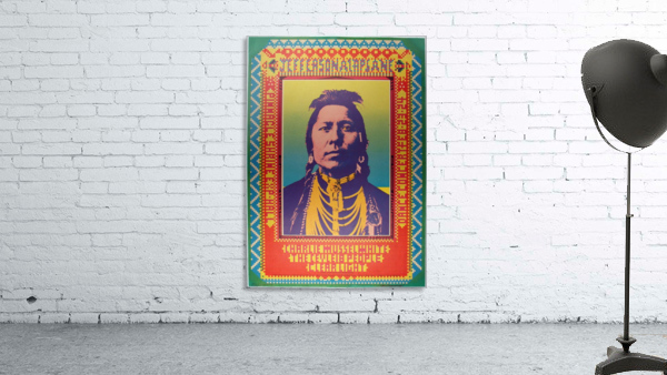 1968 Shrine Exposition Hall Jefferson Airplane Wall Preview