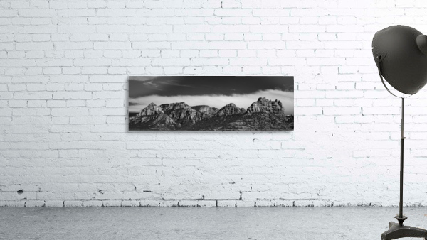 B&W Landscape Wall Preview