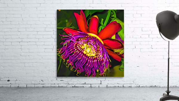 Electric Blossom Wall Preview