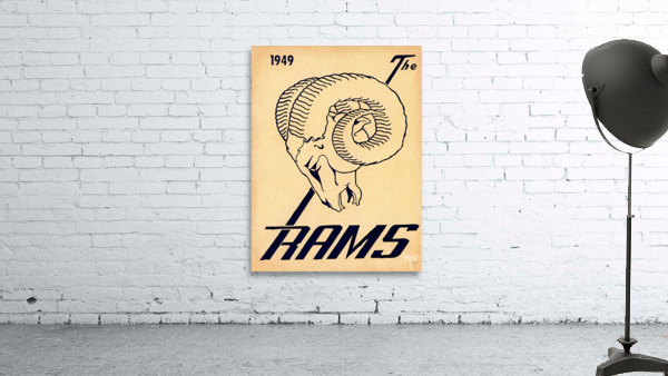 1949 LA Rams Wall Art Wall Preview