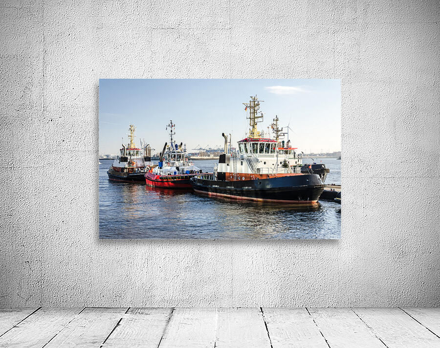 Towboats by caladoart