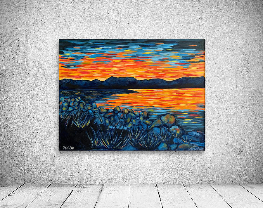 Dusk at Whiffin Spit by Megan Evans