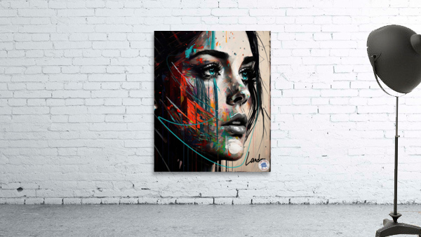 Hypnotized Beauty 1 Wall Preview