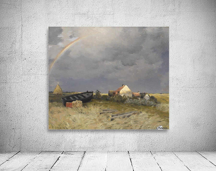 Rainbow in the sky Wall Preview