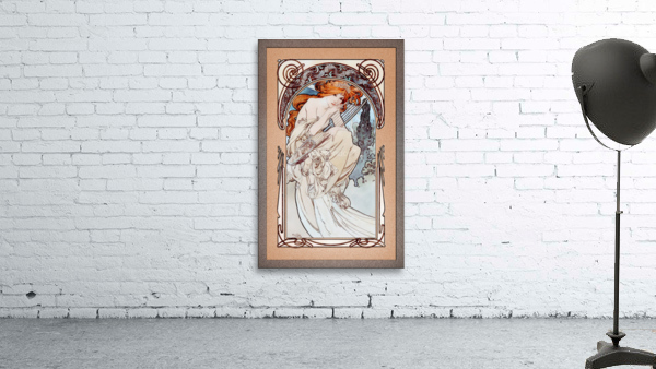 [画集] ALPHONSE MUCHA Primrose by Alphonse Mucha Vintage Art Xzendor7 Old Masters