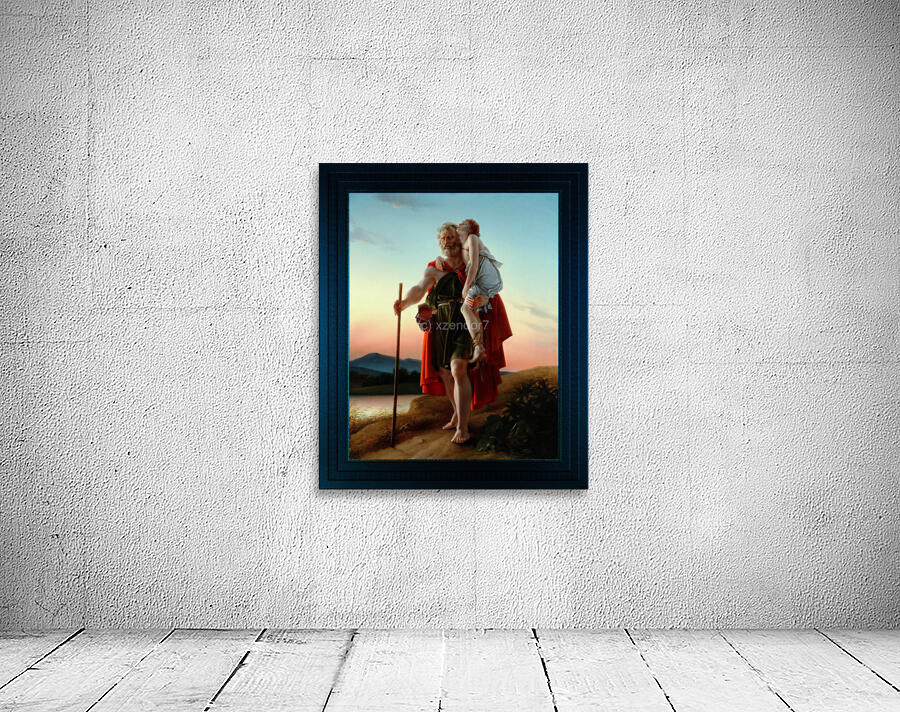 Belisarius by Baron Francois-Pascal-Simon Gerard Remastered Xzendor7 Classical Fine Art Old Masters Reproductions Wall Preview