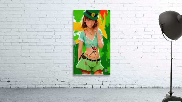Aoife wishes you a Happy St. Patricks day by Rafael Salazar