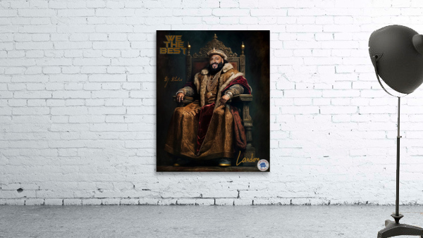 Renaissance DJ Khaled Wall Preview