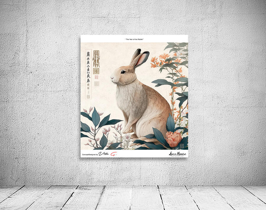 Year of the Rabbit A7 Wall Preview