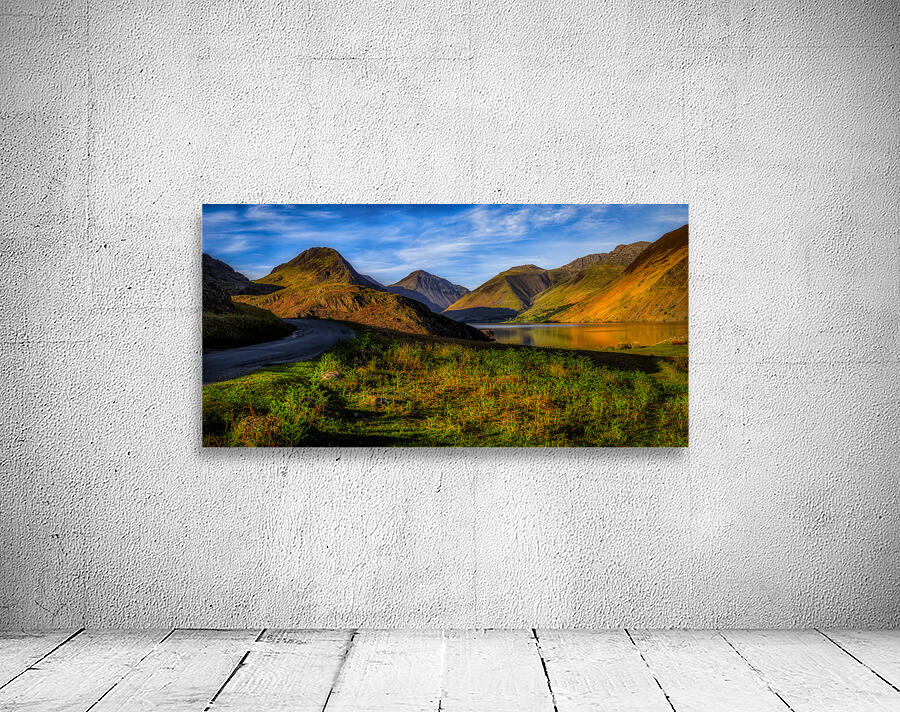Conquer the Heights of Scafell Pike: A Breathtaking High-Resolution Image of Englands Highest Mountain Wall Preview