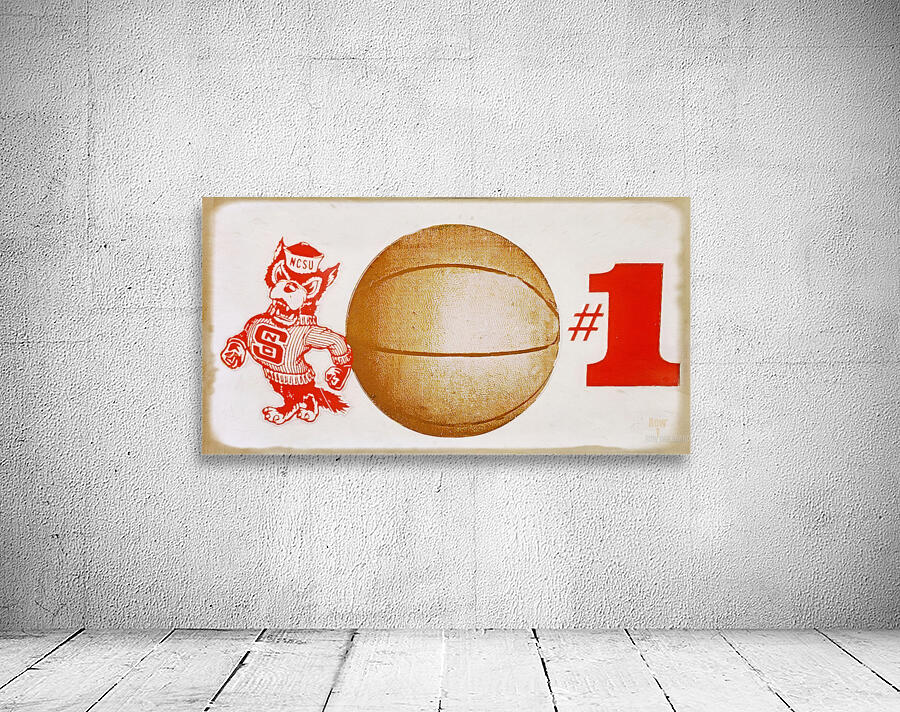 1983 NC State Basketball Number 1 Wall Preview