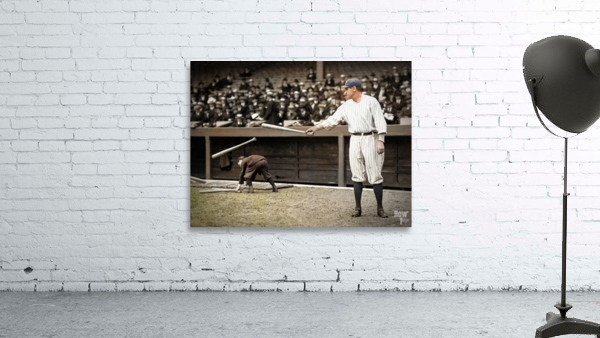 1921 Babe Ruth Tossing Bat by Row One Brand