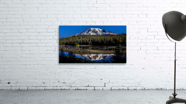 The Secret of Mount Rainier: A Surprising Discovery in a High Resolution Artwork Wall Preview