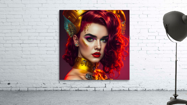 Girl pin up no.10 Wall Preview