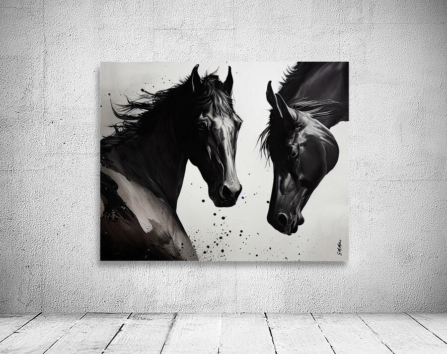 Black Beauties  Wall Preview