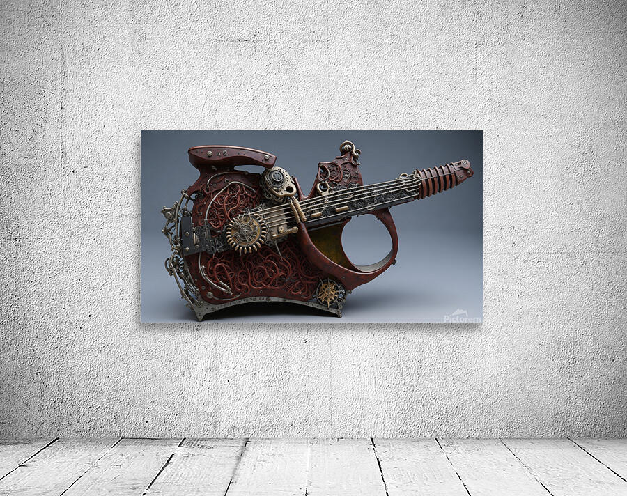 Steampunk Musical Instrument 1-4 by Ritchie Dee