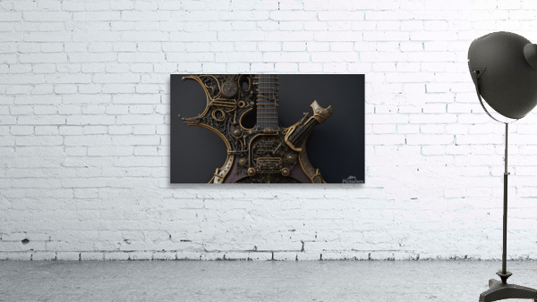 Steampunk Musical Instrument 2-4 by Ritchie Dee