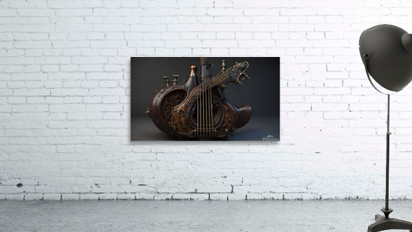 Steampunk Musical Instrument 3-4 by Ritchie Dee
