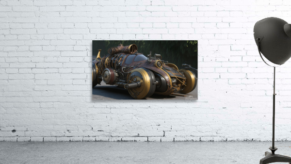 Steampunk Racecar 1-3 by Ritchie Dee