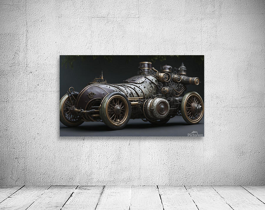 Steampunk Racecar 2-3 by Ritchie Dee