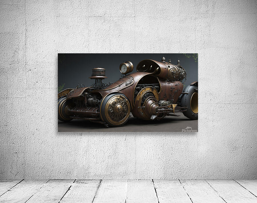 Steampunk Racecar 3-3 by Ritchie Dee