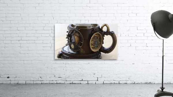 Steampunk barista 2-2 by Ritchie Dee