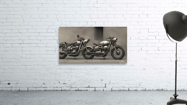Motorcycle built for two  by Ritchie Dee