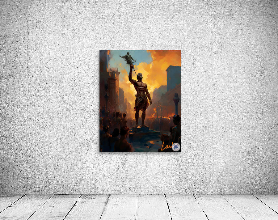 Colossus of Rhodes 3 Wall Preview