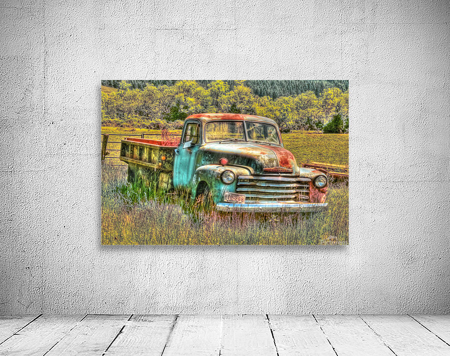 Old Chevys Never Die 16x24 300dpi Wall Preview