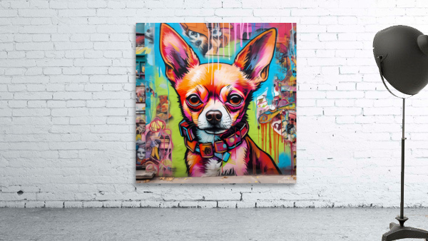 chihuahua art Wall Preview