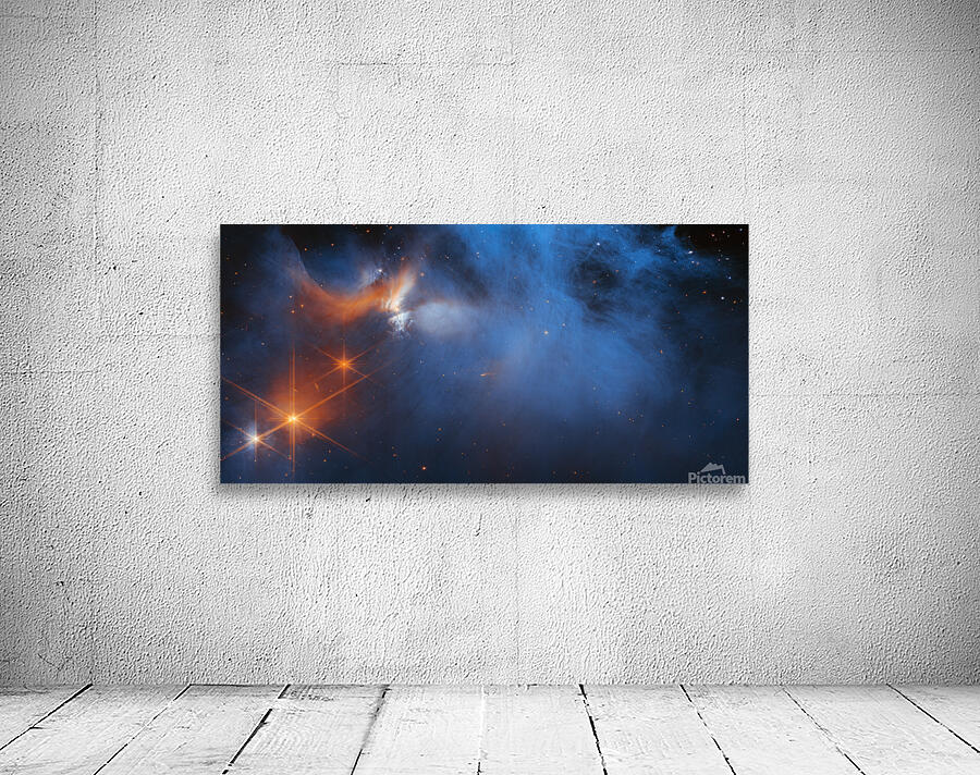 Chamaeleon I Molecular Cloud by NASA Images