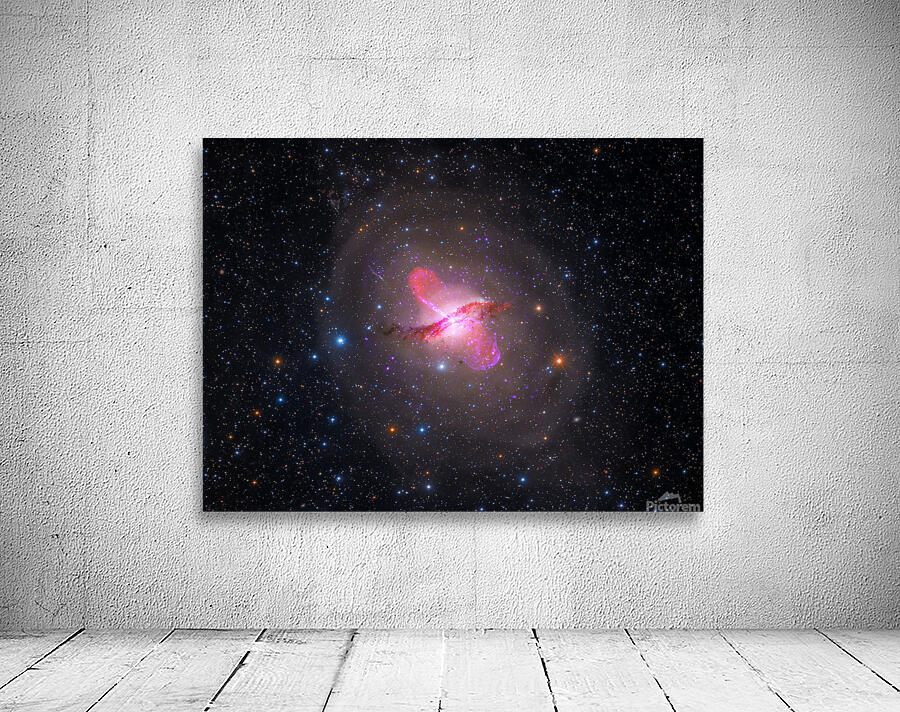 Multiwavelength View of Centaurus A by NASA Images