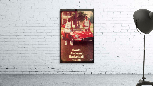 1985 South Alabama Jaguars Viewfinder Slide Art Wall Preview