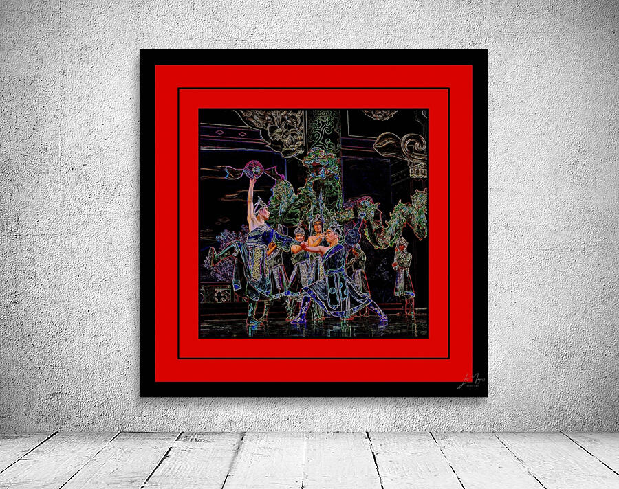 DANCING WITH DRAGONS   Wall Preview