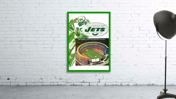 1964 New York Jets Remix Art Wall Preview