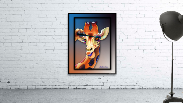 Sassy Giraffy Wall Preview