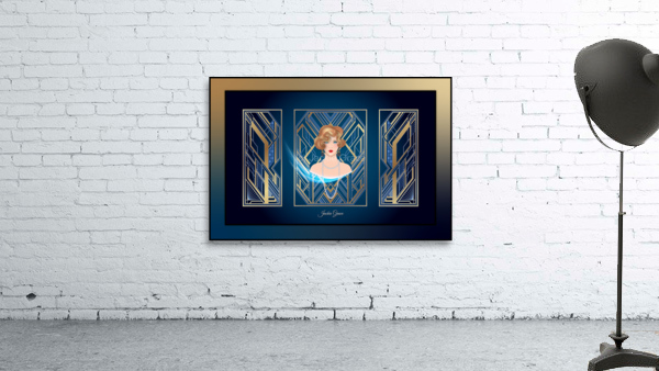 Miss Deco 1920 Wall Preview