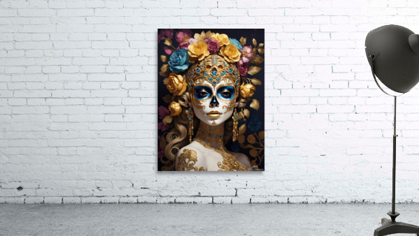 Calaveras Illustration Wall Preview